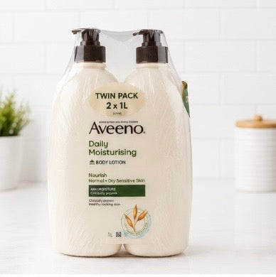 Aveeno Daily Moisturising Body Lotion 2x 1L
