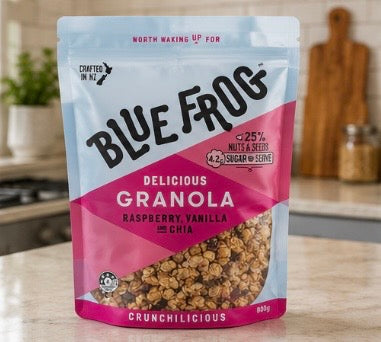 Blue Frog Granola Raspberry Vanilla & Chia 800g