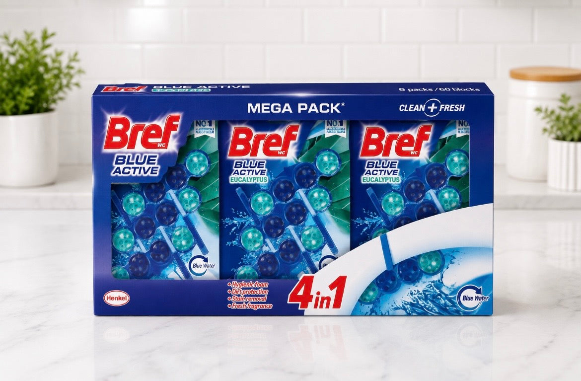 Bref Blue Active Eucalyptus 9x 50g