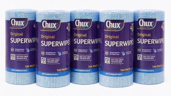 Chux Original Superwipes Roll 144pk