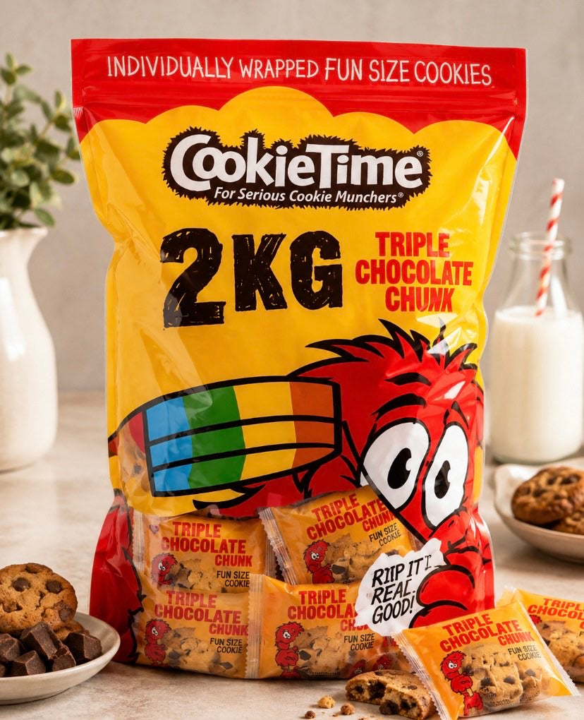 Cookie Time Triple Chocolate Cookie 1.2kg