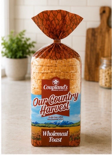 Coupland's Bread - Wholemeal Toast 3pk