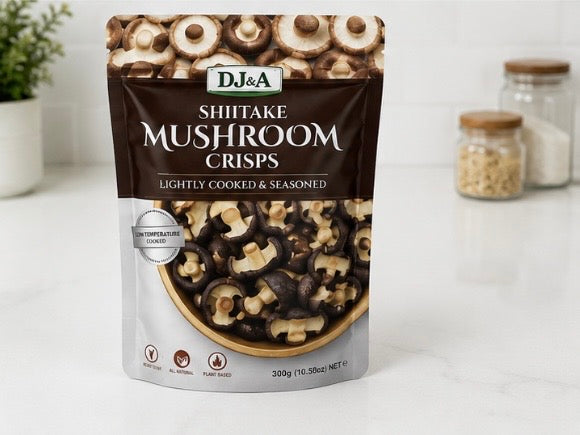 DJ&A Shitake Mushroom Crisps 300g