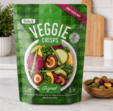DJ&A Veggie Crisps 330g