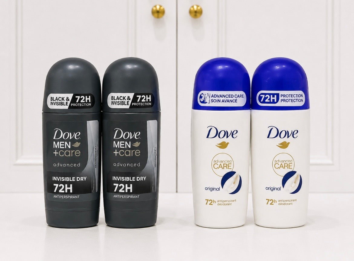 Dove Advanced Care Deodorant 6x50ml