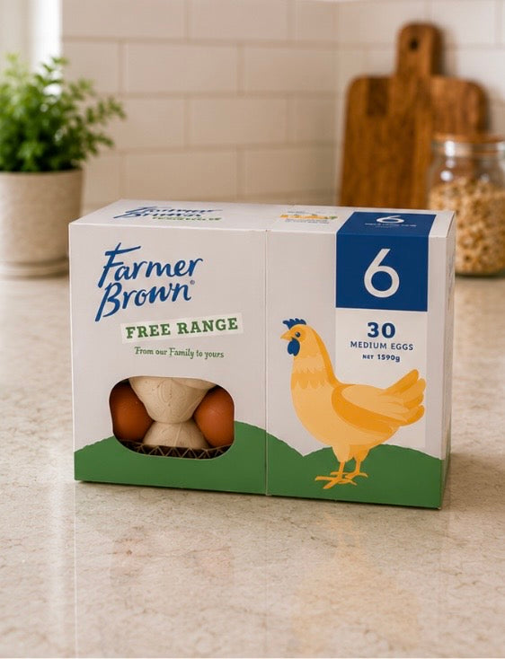 Farmer Brown Cage Free 30pk Eggs
