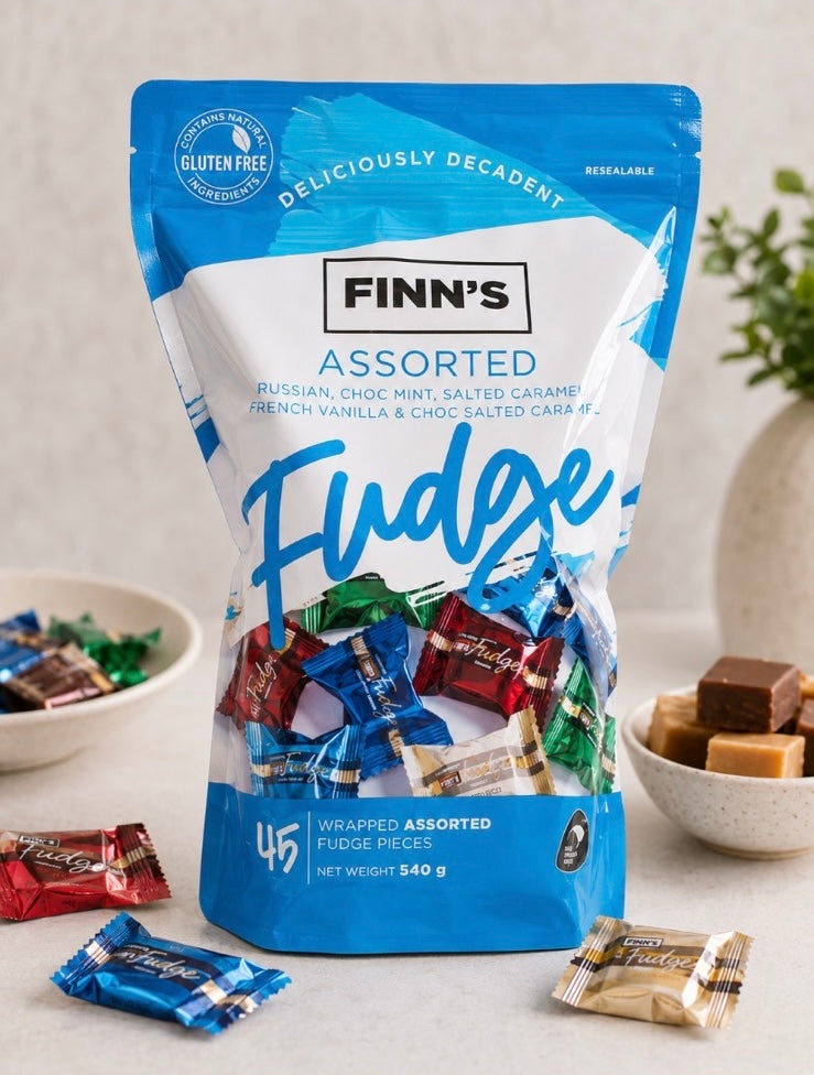 Finns Assorted Fudge 540g