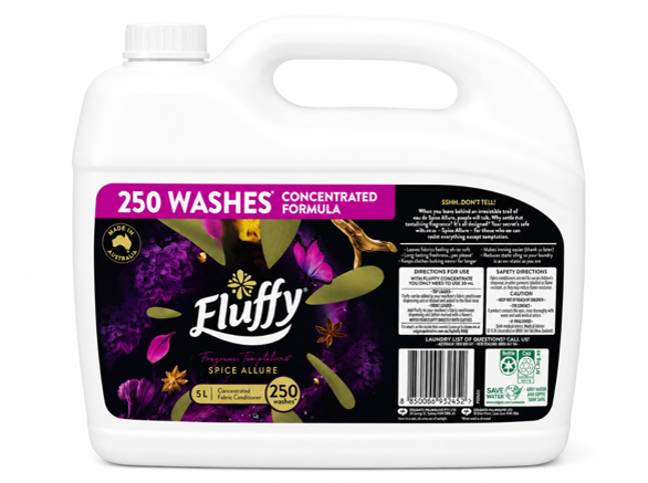 Fluffy Spice Allure Fabric Softener 5L