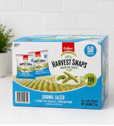 Harvest Snaps Baked Pea Crisps 50pk