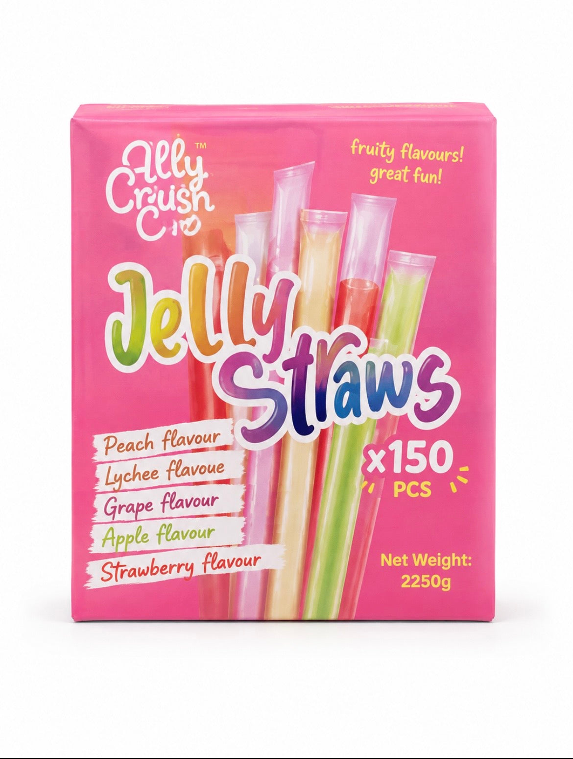 Jelly Straws 150pk