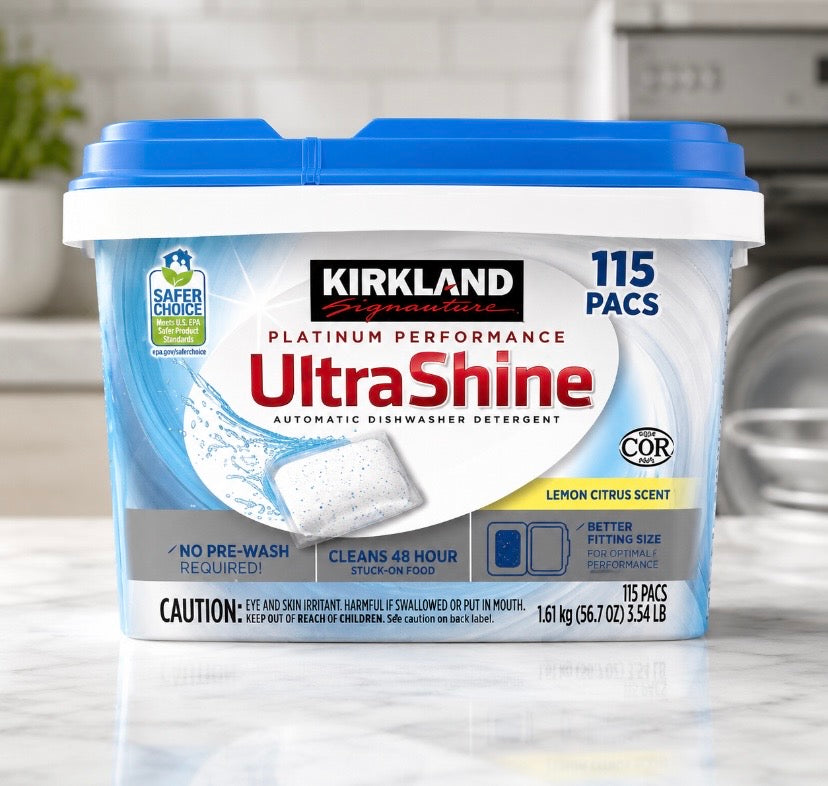 Kirkland Signature Dish Tablets 115 Pacs