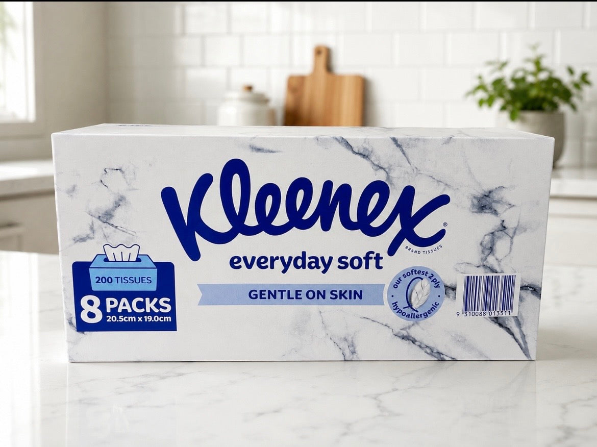 Kleenex Facial Tissue 8x 200 sheets