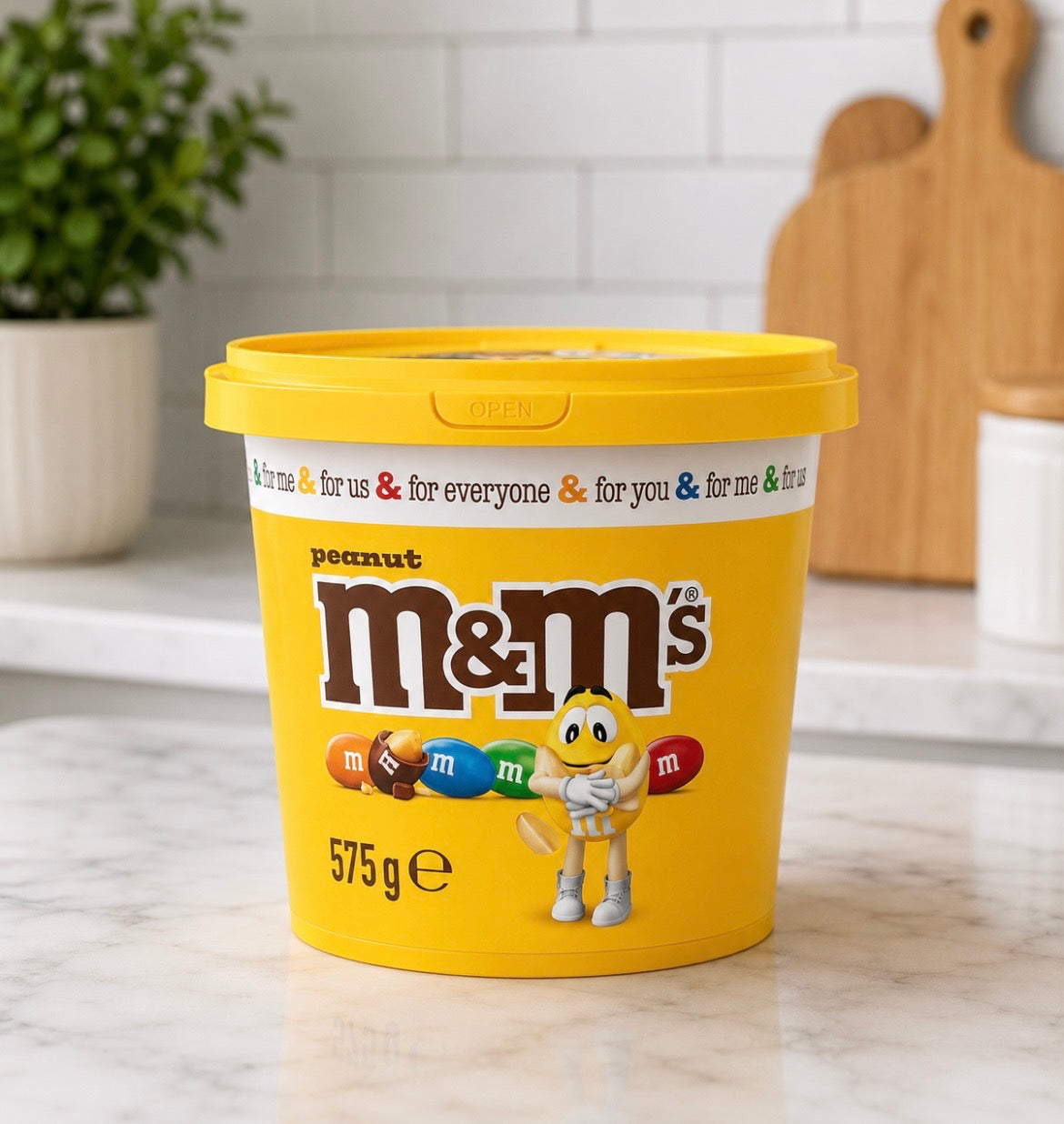 M&Ms Peanut Bucket 575g