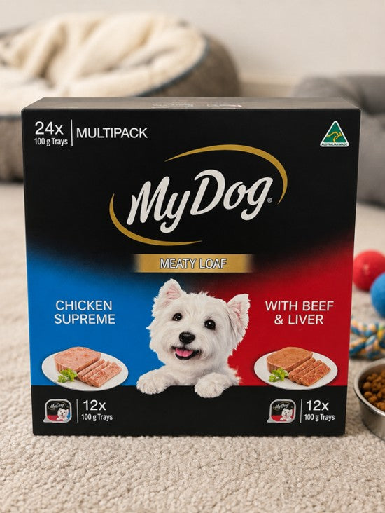 My Dog Chicken, Beef & Liver 24x100g