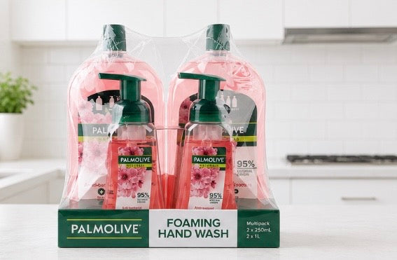 Palmolive Foaming Hand Wash Set - 2x1L & 2x250ml