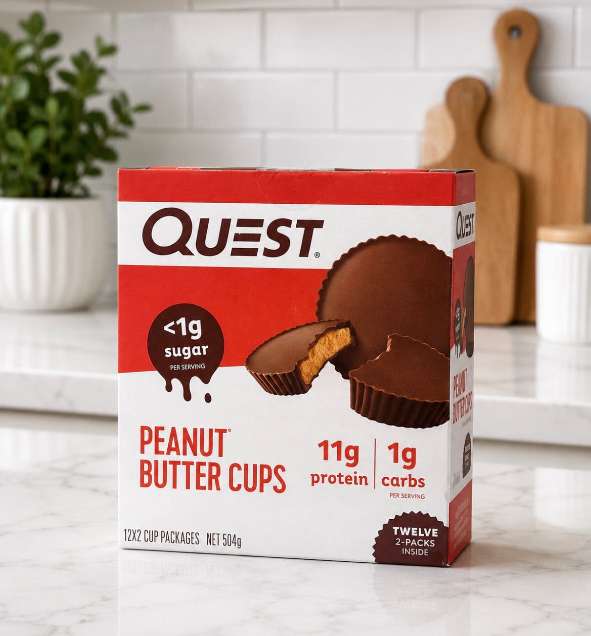 Quest Peanut Butter Cups 12x2pk