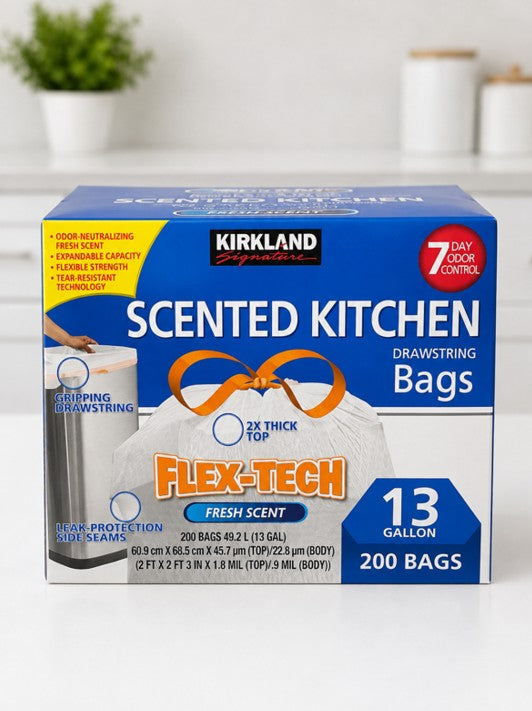 Scented Kitchen Bag 200CT 49L (Blue)