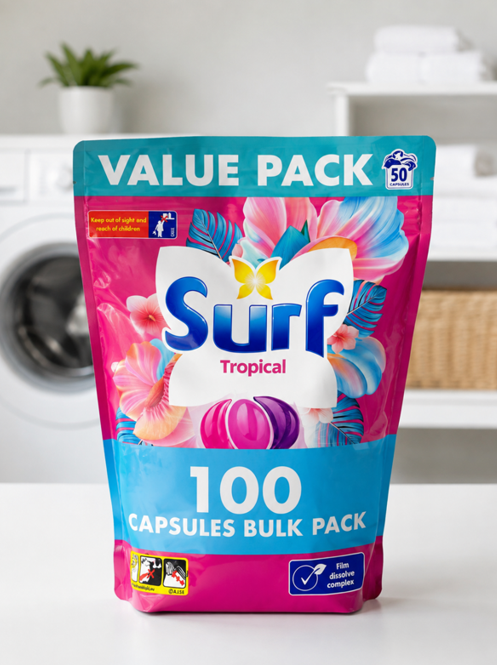 Surf Tropical Capsules 2x50 Pk