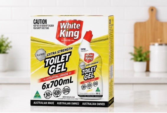 White King Toilet Gel 6x 700ML
