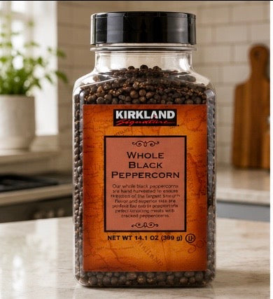 Whole Black Peppercorn 399g